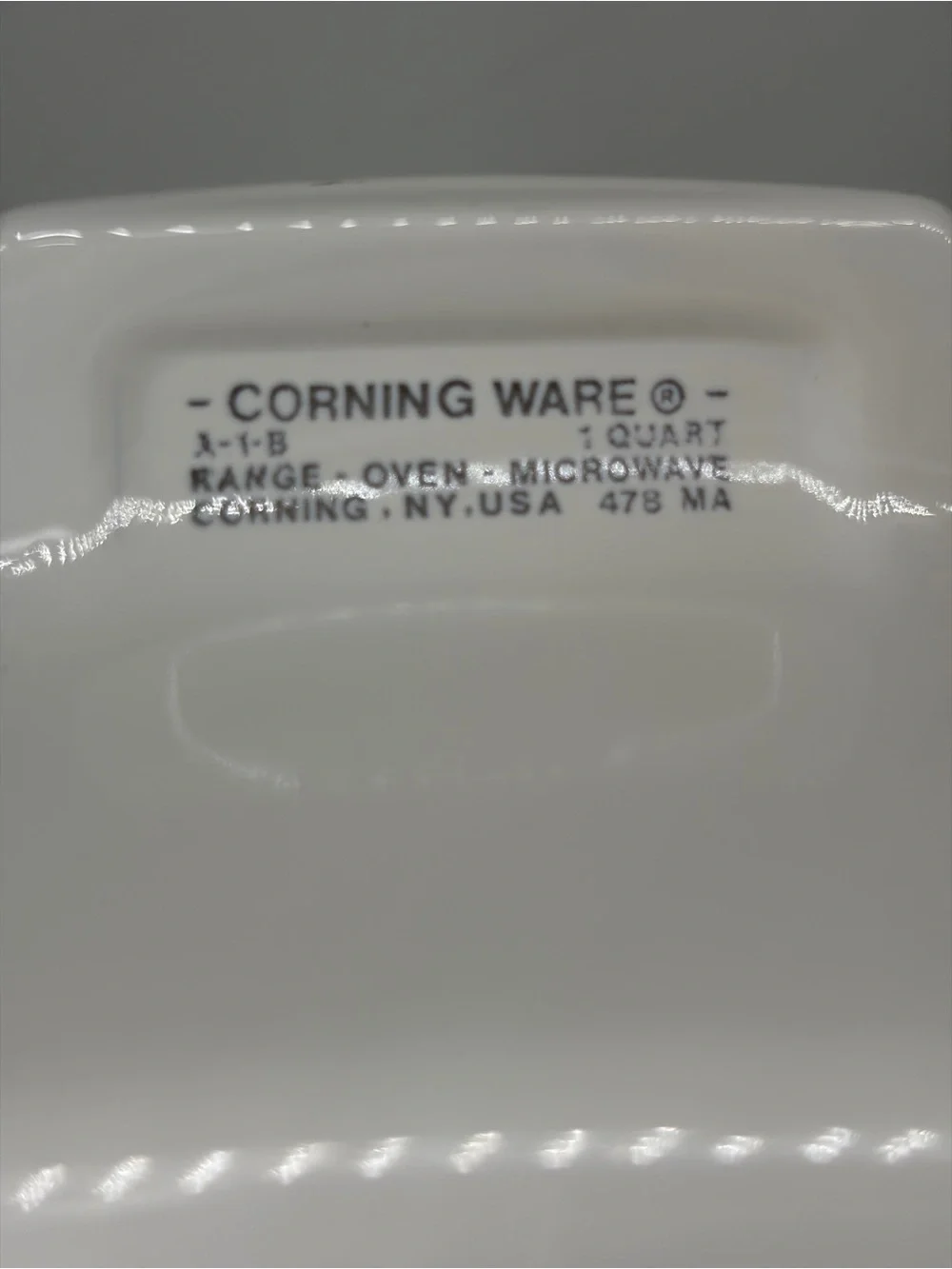 Corning Ware Wildflower 1qt dish with lid